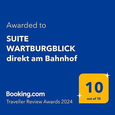 Suite Wartburgblick Direkt Am Bahnhof Eisenach Exteriör bild