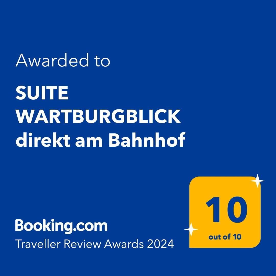 Suite Wartburgblick Direkt Am Bahnhof Eisenach Exteriör bild
